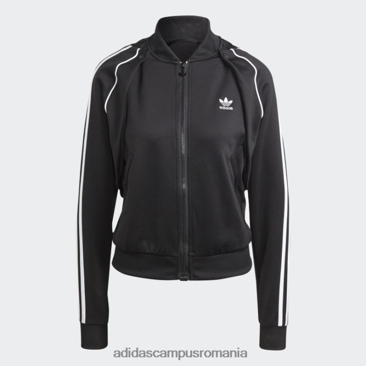 adidas campus romania negru întotdeauna original sst track top femei negru J266N216895