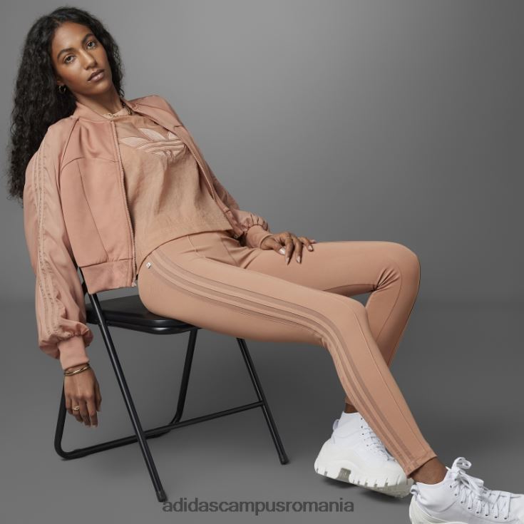 adidas campus romania întotdeauna original super girl track top argilă femei lut J266N210106