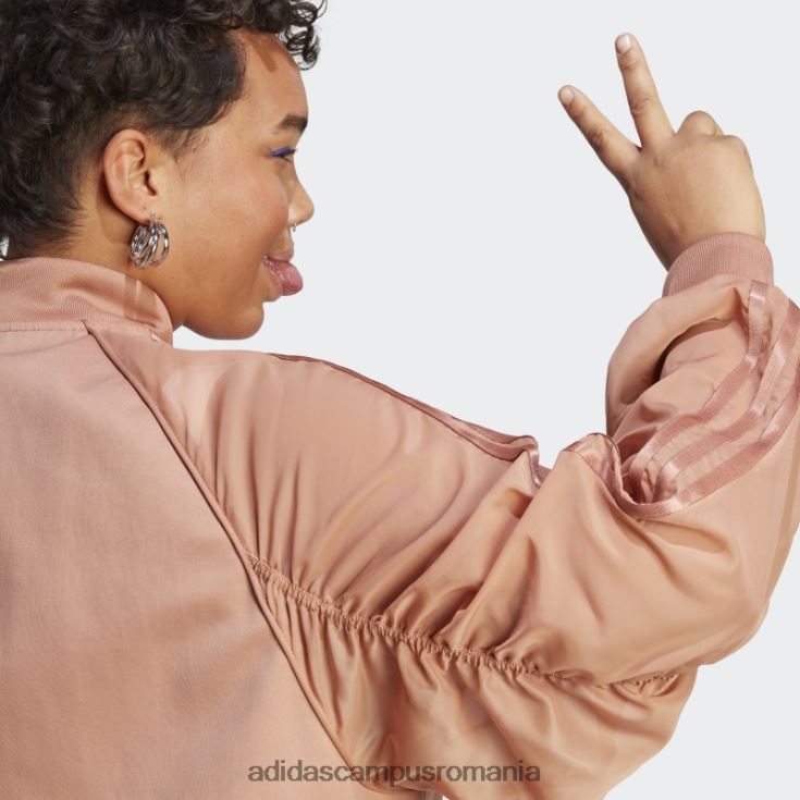adidas campus romania întotdeauna original super girl track top (plus size) argilă femei lut J266N210184