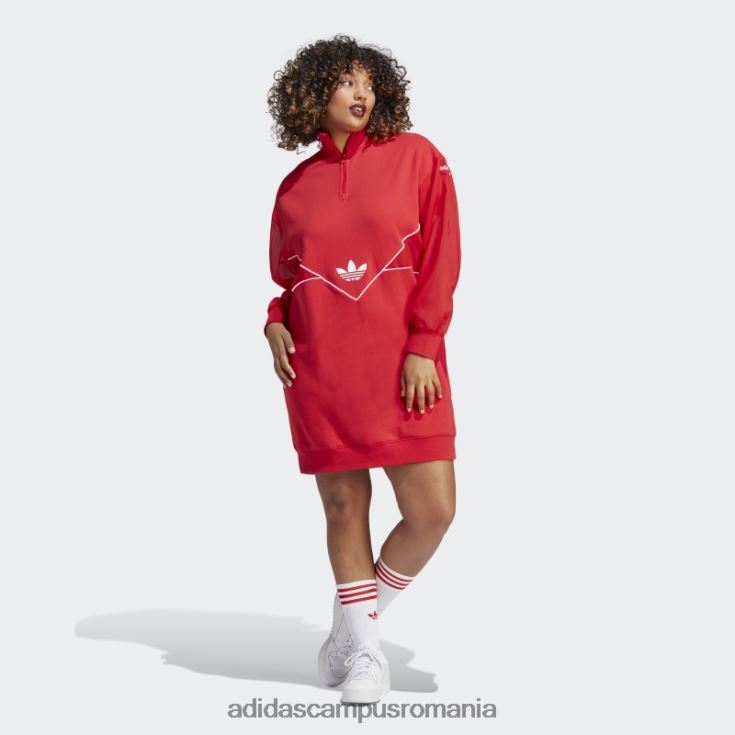 adidas campus romania originale rochie stacojiu femei stacojiu J266N216411