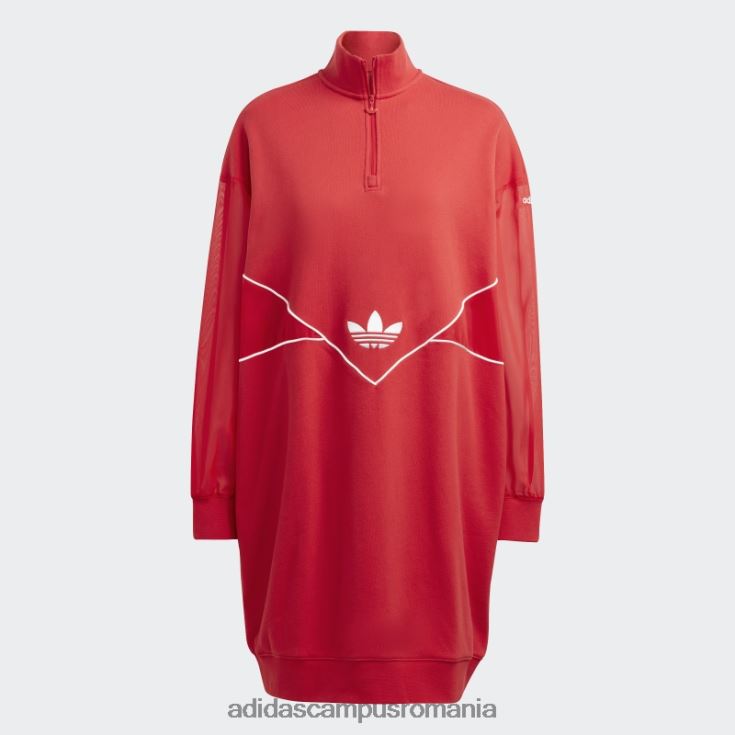 adidas campus romania originale rochie stacojiu femei stacojiu J266N216411