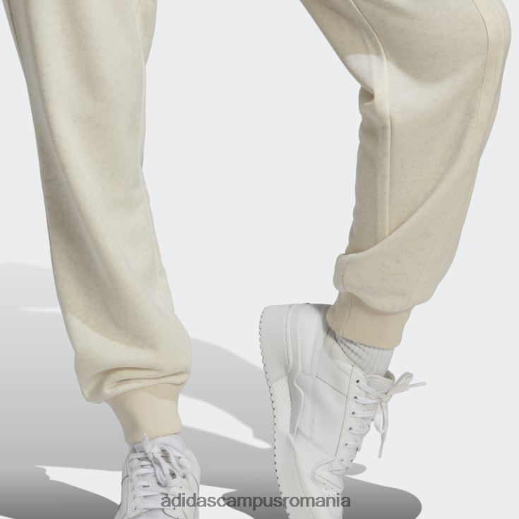adidas campus romania originals pantaloni de jogging cu 3 dungi alb mel femei alb mel J266N217227