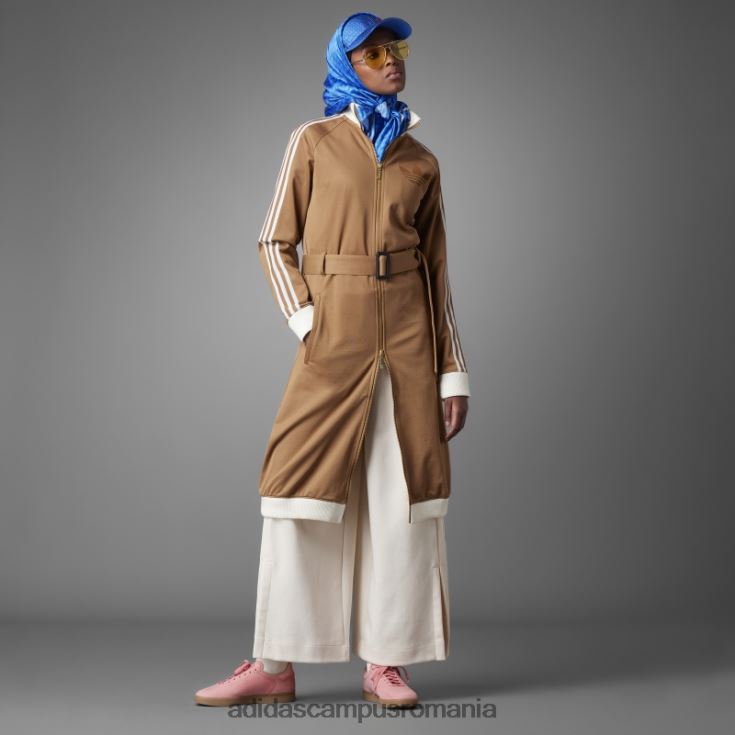 adidas campus romania palton maro desert adicolor anii 70 femei desert maro J266N210492
