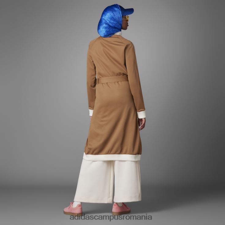 adidas campus romania palton maro desert adicolor anii 70 femei desert maro J266N210492