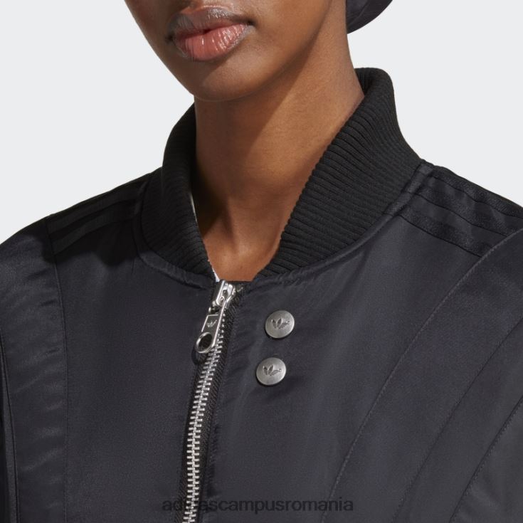 adidas campus romania palton santiago versiune negru albastru femei negru J266N217140