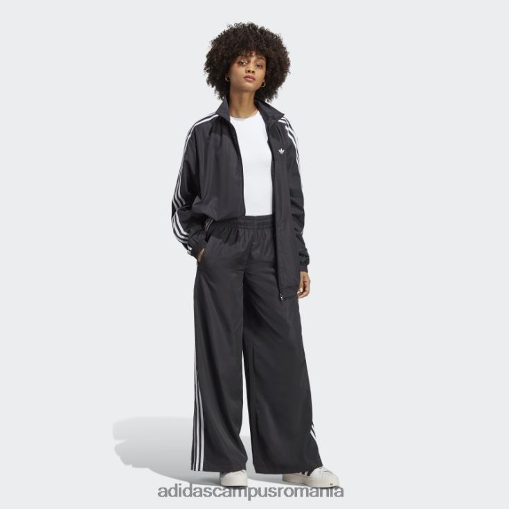 adidas campus romania pantalon de trening supradimensionat negru femei negru J266N216405