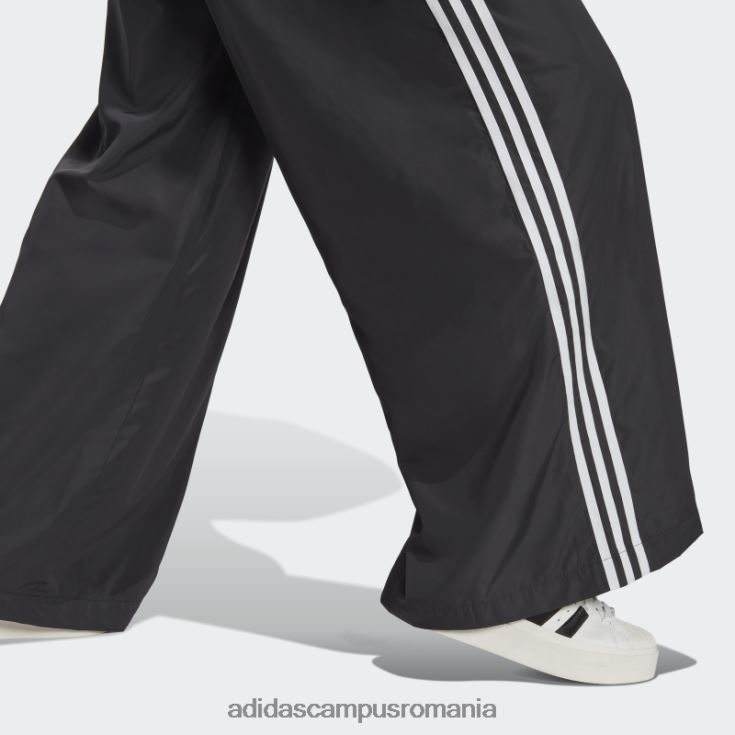 adidas campus romania pantalon de trening supradimensionat negru femei negru J266N216405