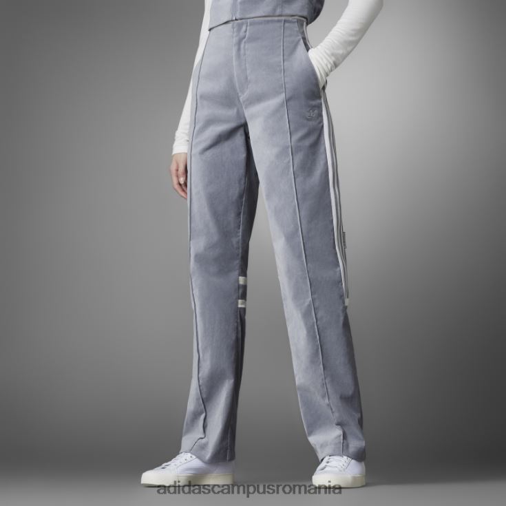 adidas campus romania pantaloni Challenger versiune gri albastru femei gri/alb J266N29413