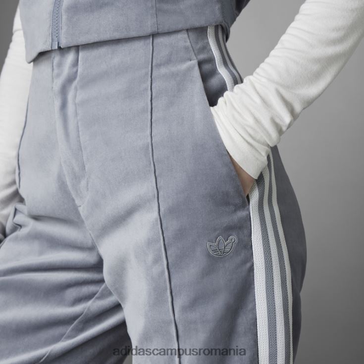adidas campus romania pantaloni Challenger versiune gri albastru femei gri/alb J266N29413