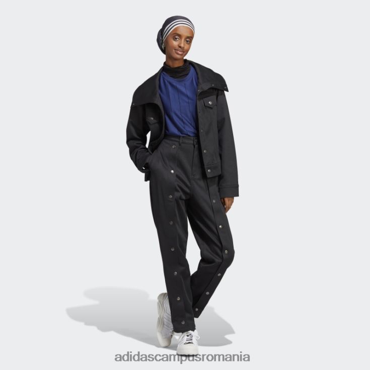 adidas campus romania pantaloni adibreak versiune albastră negru adidas femei negru J266N217424