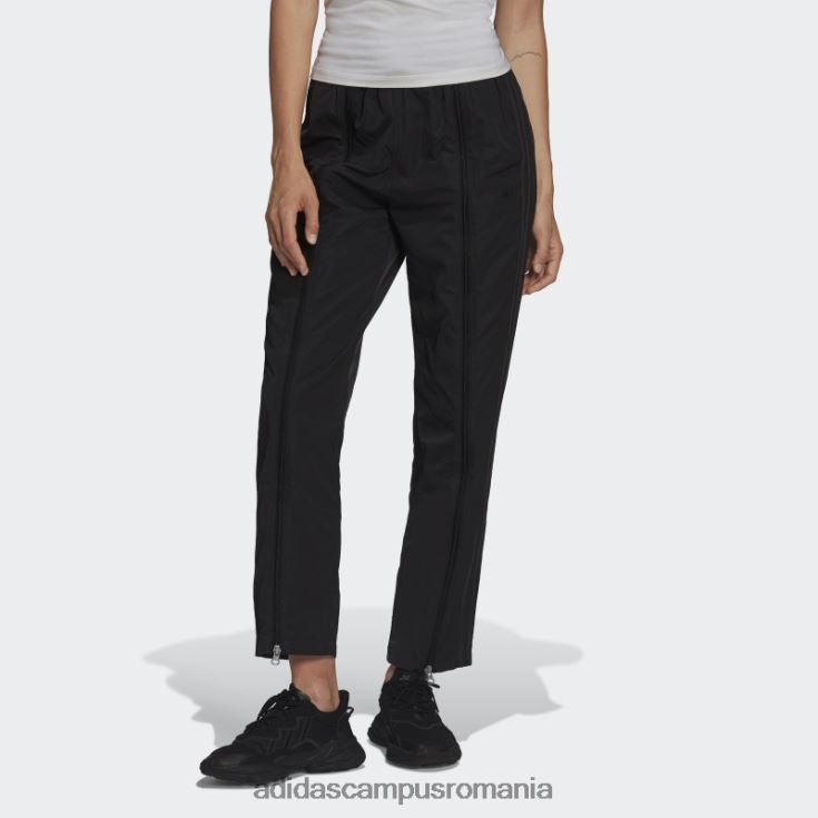 adidas campus romania pantaloni adicolor cu fermoar tiv deschis negri adidas femei negru J266N23228