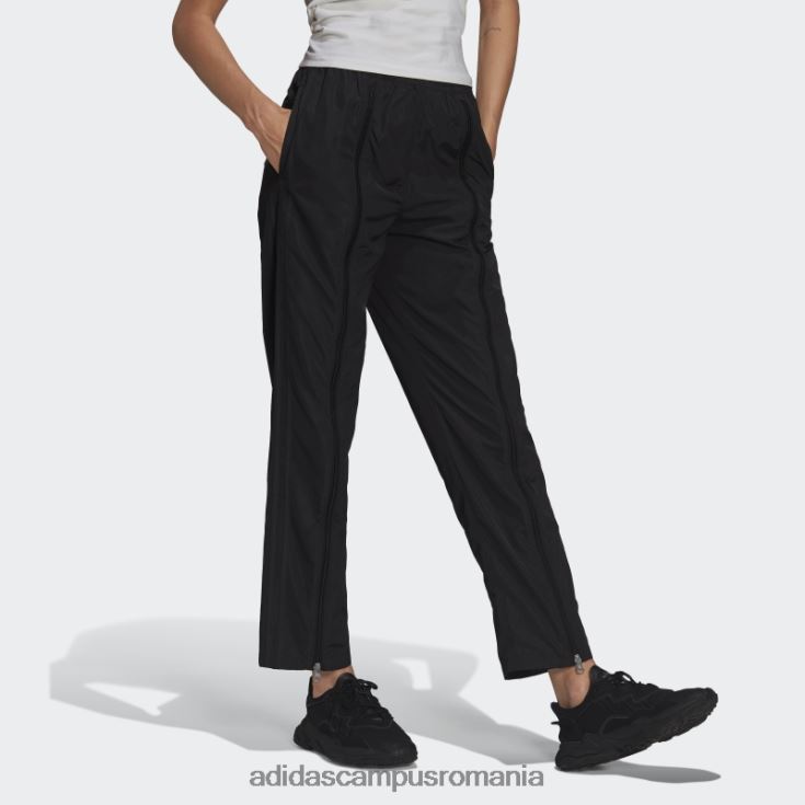 adidas campus romania pantaloni adicolor cu fermoar tiv deschis negri adidas femei negru J266N23228