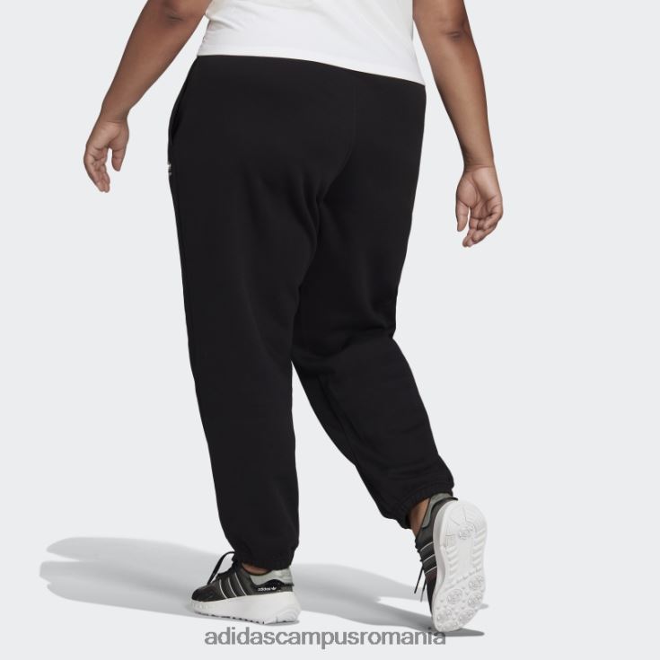 adidas campus romania pantaloni adicolor essentials (plus size) negri femei negru J266N28911