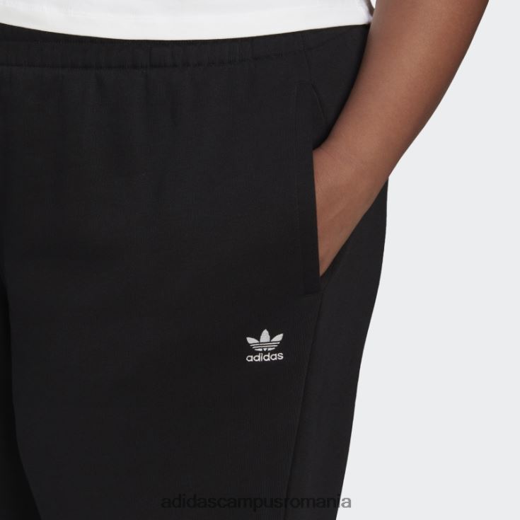 adidas campus romania pantaloni adicolor essentials (plus size) negri femei negru J266N28911