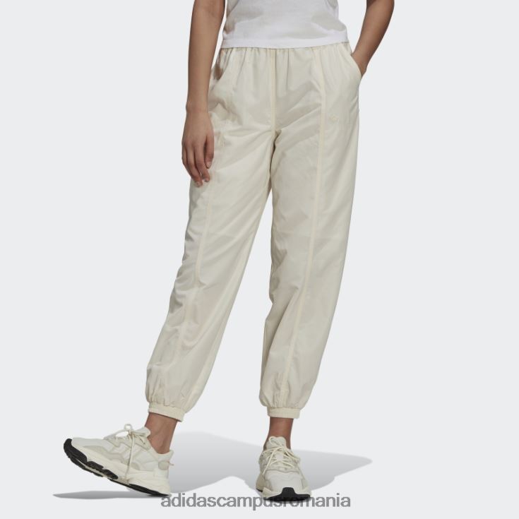 adidas campus romania pantaloni adicolor nailon alb femei alb J266N22792