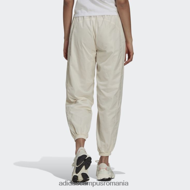adidas campus romania pantaloni adicolor nailon alb femei alb J266N22792