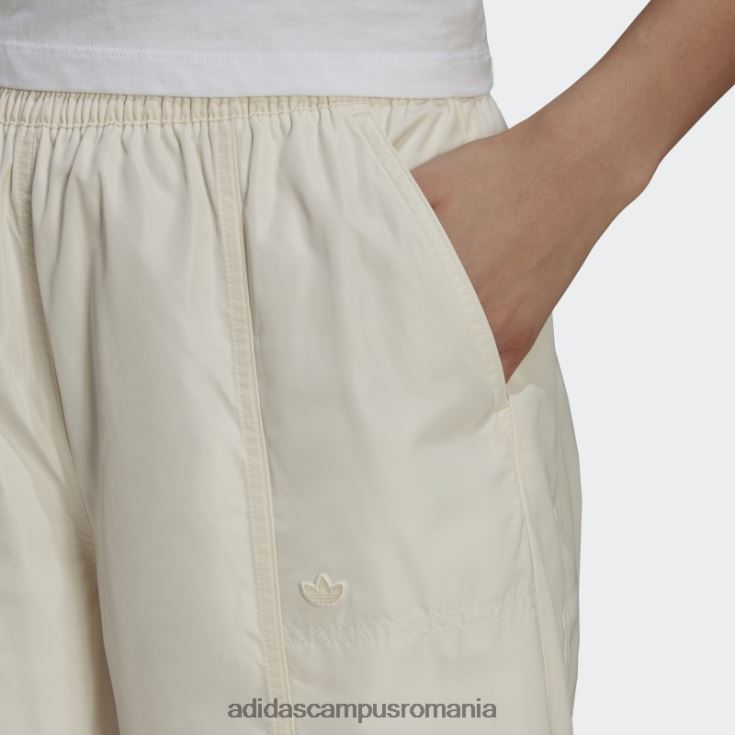 adidas campus romania pantaloni adicolor nailon alb femei alb J266N22792