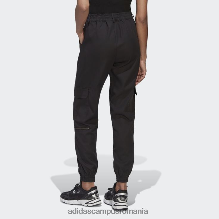 adidas campus romania pantaloni cargo croiți adicolor contempo (neutru de gen) negri adidas femei negru J266N23144
