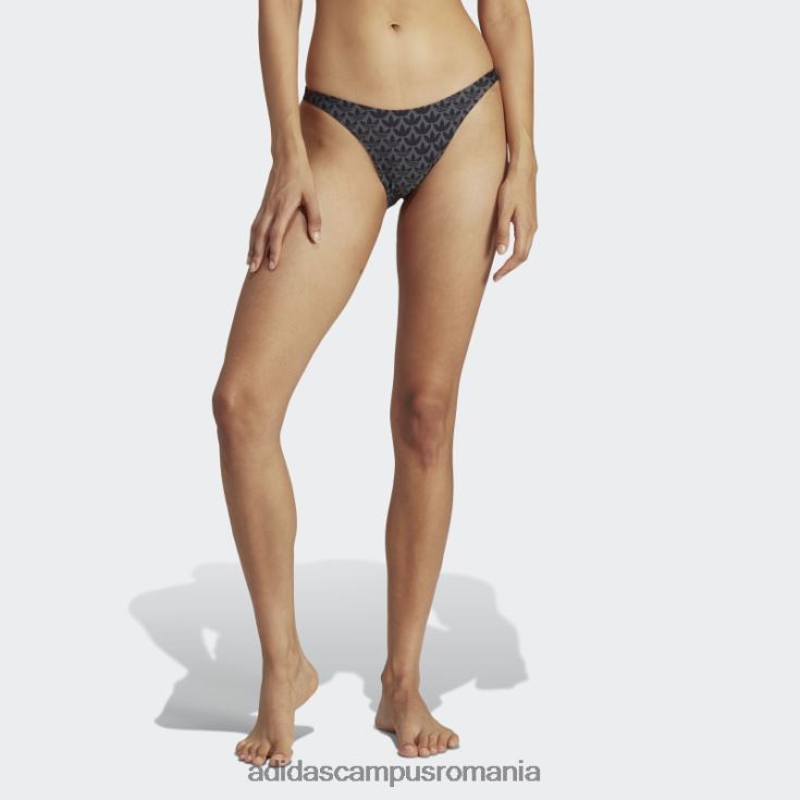 adidas campus romania pantaloni de bikini negru originals monogram femei alb negru J266N217189