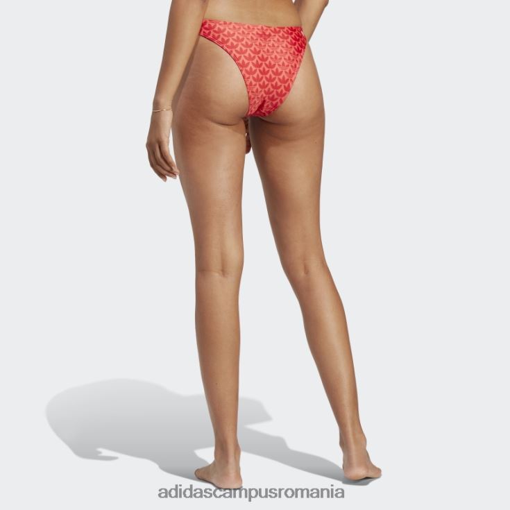 adidas campus romania pantaloni de bikini originals monogram stacojiu femei stacojiu/alb J266N216892