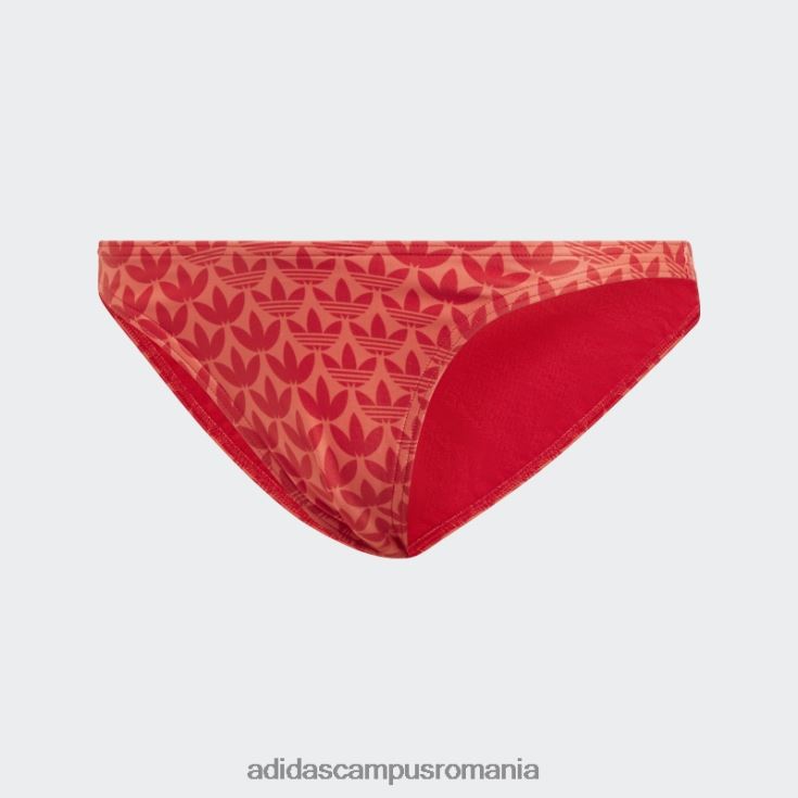 adidas campus romania pantaloni de bikini originals monogram stacojiu femei stacojiu/alb J266N216892