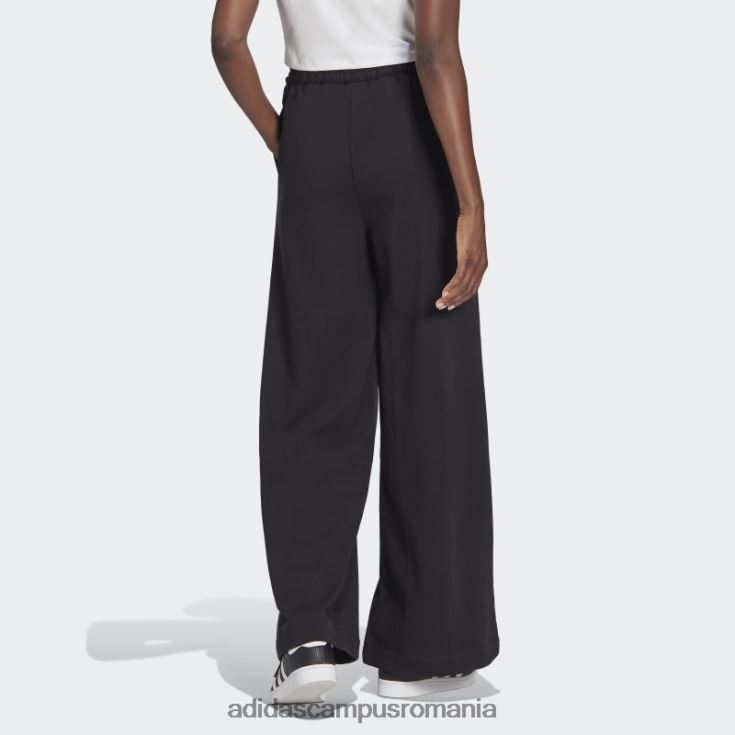 adidas campus romania pantaloni de jogging adicolor cu picior largi negri femei negru J266N217587