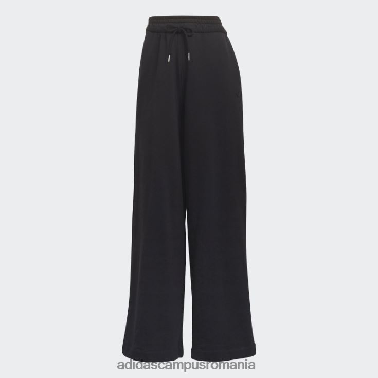 adidas campus romania pantaloni de jogging adicolor cu picior largi negri femei negru J266N217587