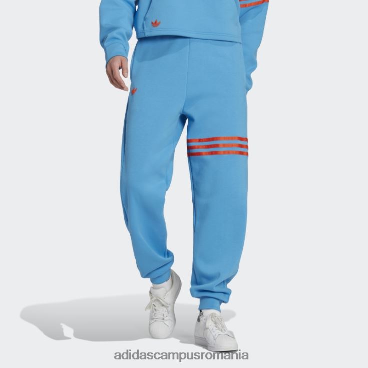 adidas campus romania pantaloni de jogging adicolor neuclassics albastri femei albastru J266N23193