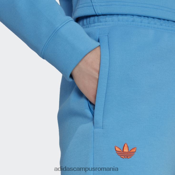adidas campus romania pantaloni de jogging adicolor neuclassics albastri femei albastru J266N23193