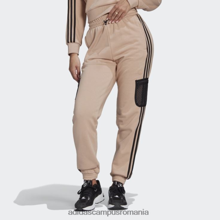 adidas campus romania pantaloni de jogging adidas cu manșete perle femei perlă de frasin J266N217547