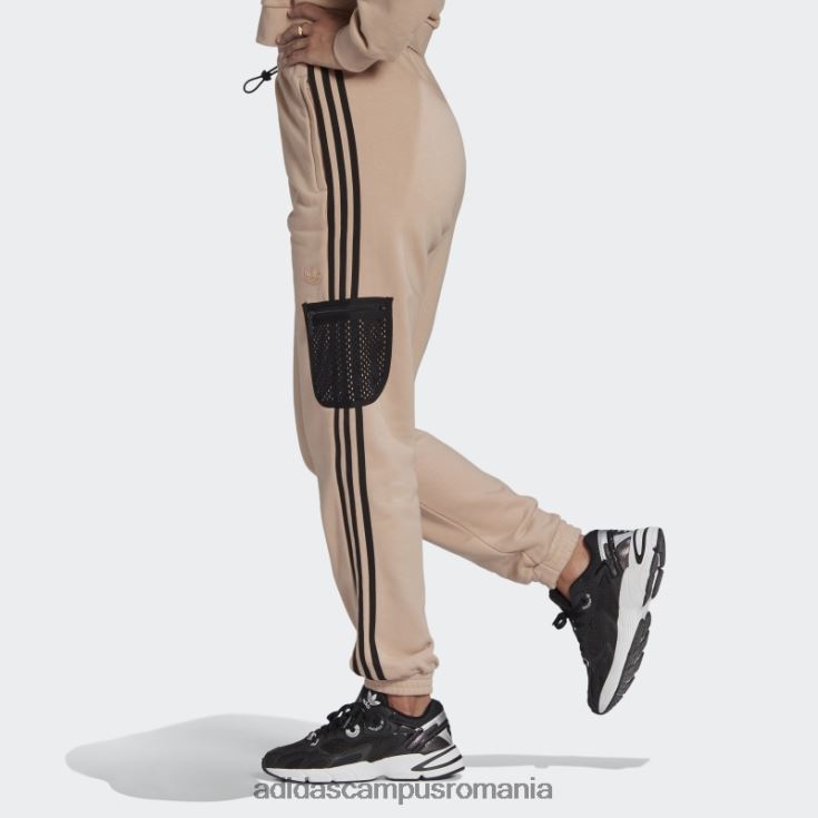 adidas campus romania pantaloni de jogging adidas cu manșete perle femei perlă de frasin J266N217547