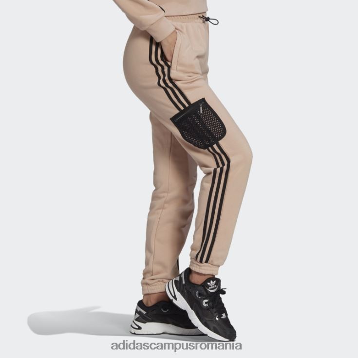adidas campus romania pantaloni de jogging adidas cu manșete perle femei perlă de frasin J266N217547