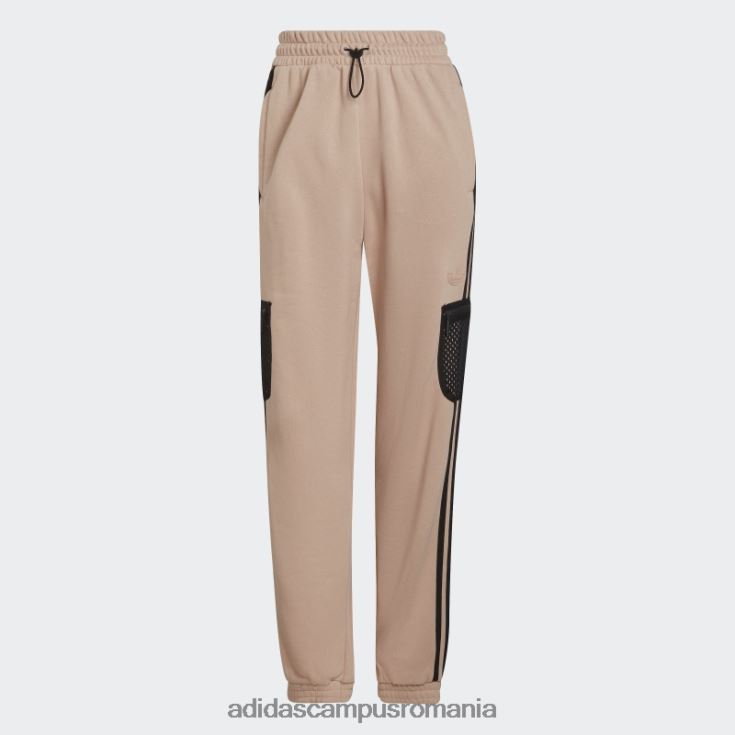 adidas campus romania pantaloni de jogging adidas cu manșete perle femei perlă de frasin J266N217547