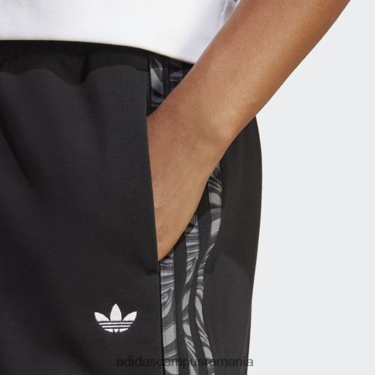 adidas campus romania pantaloni de jogging cu imprimeu animal abstract negri femei negru J266N29877