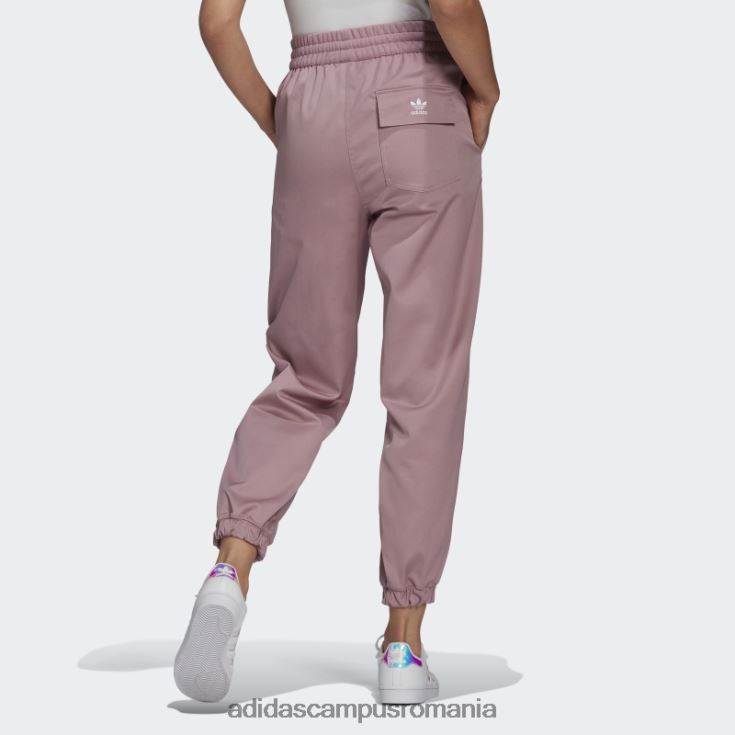 adidas campus romania pantaloni de jogging cu manșetă la spate, mov adicolor clasici femei mov J266N210582
