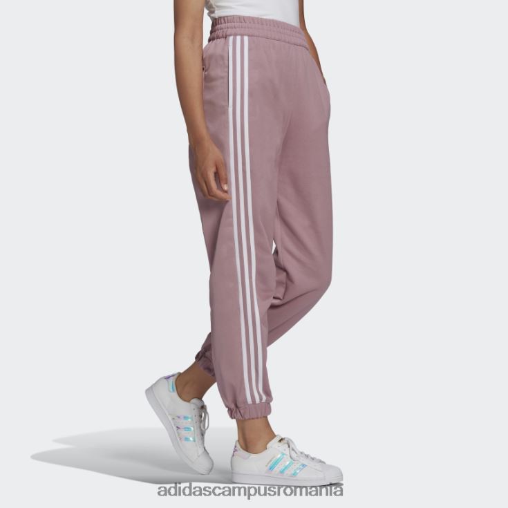 adidas campus romania pantaloni de jogging cu manșetă la spate, mov adicolor clasici femei mov J266N210582
