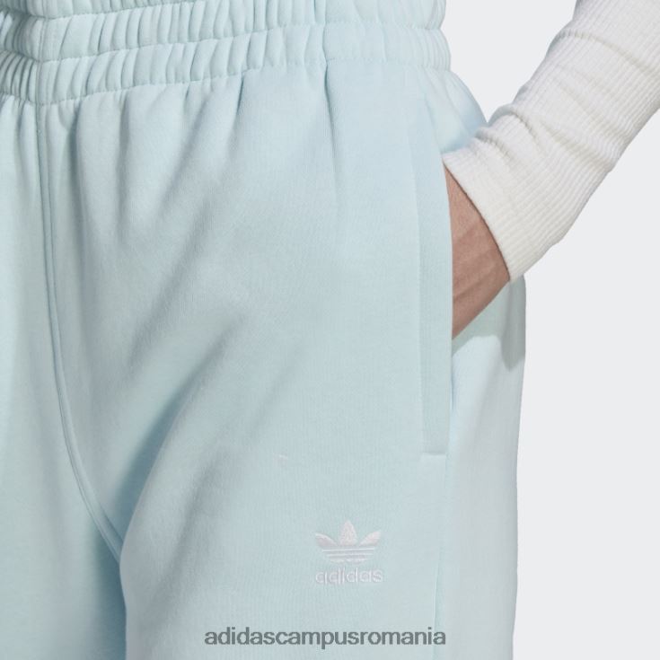 adidas campus romania pantaloni de jogging din fleece adicolor blue essentials femei albastru J266N23131