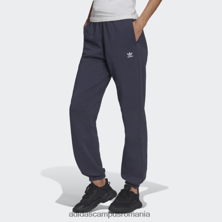 adidas campus romania pantaloni de jogging din fleece adicolor essentials bleumarin femei marina J266N210105