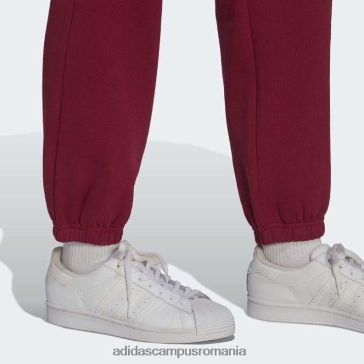 adidas campus romania pantaloni de jogging din fleece adicolor essentials burgundy femei Burgundia J266N210267