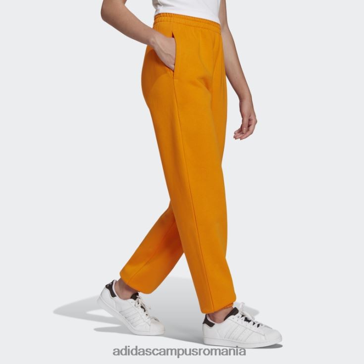 adidas campus romania pantaloni de jogging din fleece adicolor essentials portocalii femei portocale J266N210628