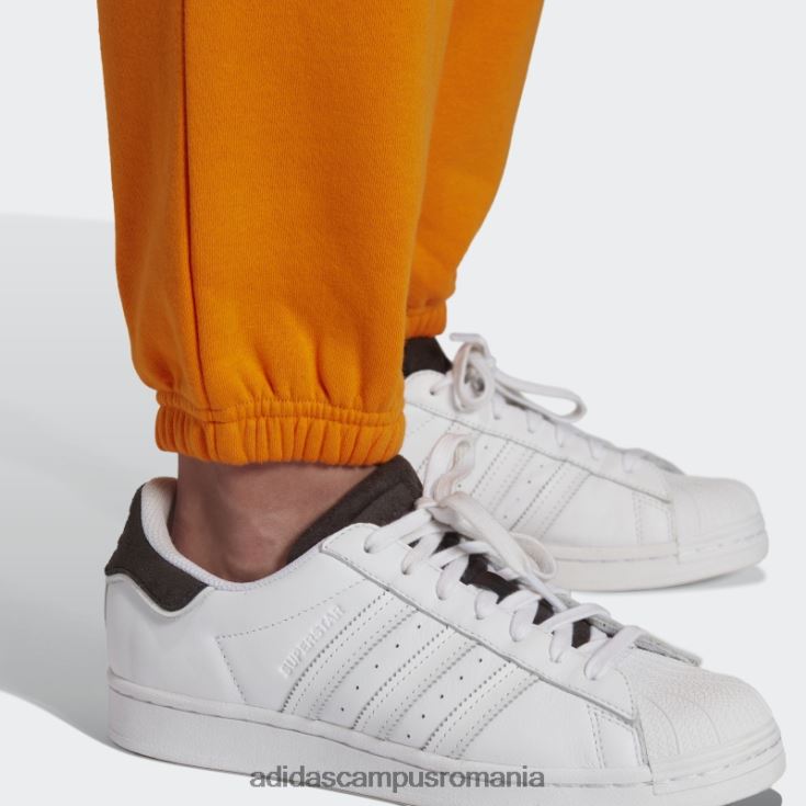 adidas campus romania pantaloni de jogging din fleece adicolor essentials portocalii femei portocale J266N210628