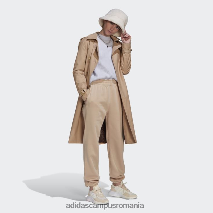 adidas campus romania pantaloni de jogging fleece adicolor essentials bej femei bej J266N22786