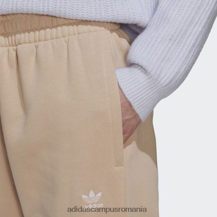 adidas campus romania pantaloni de jogging fleece adicolor essentials bej femei bej J266N22786