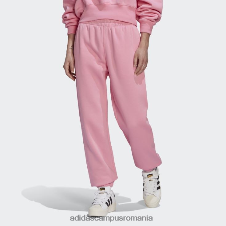 adidas campus romania pantaloni de jogging fleece adicolor essentials roz femei roz J266N22971
