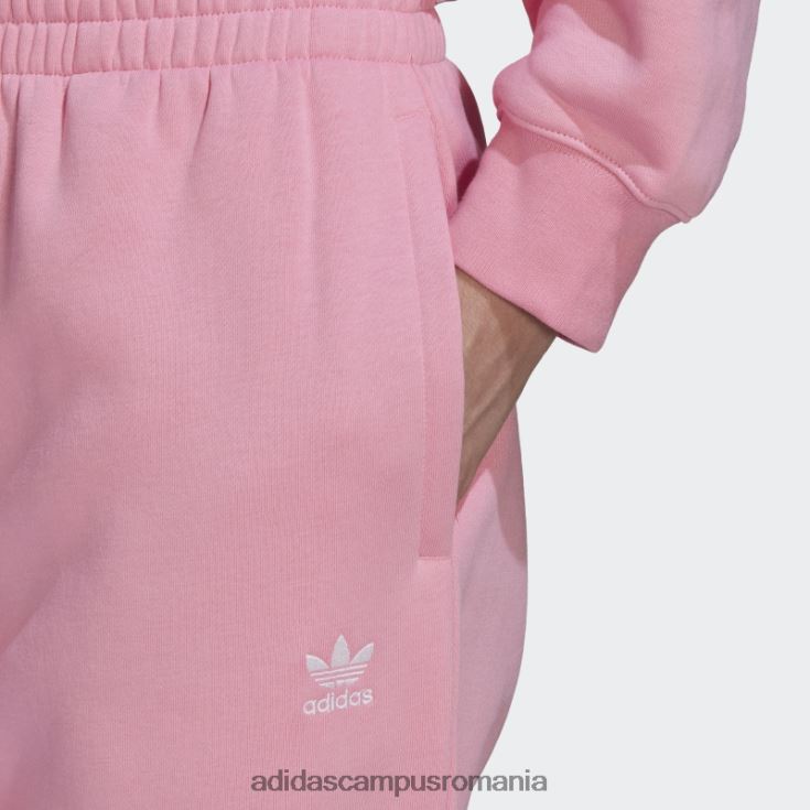adidas campus romania pantaloni de jogging fleece adicolor essentials roz femei roz J266N22971