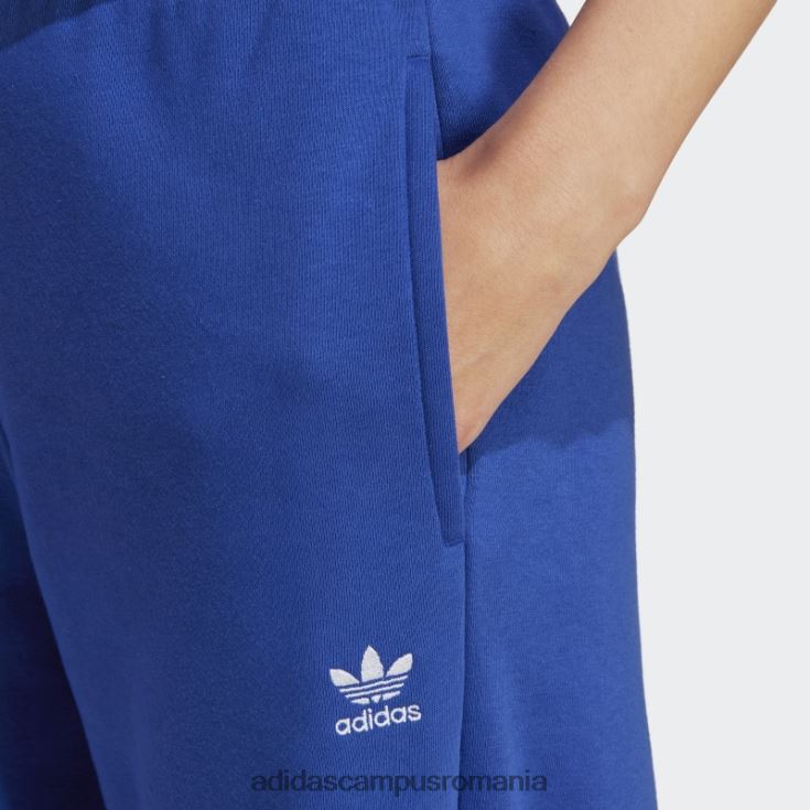 adidas campus romania pantaloni de jogging fleece essentials albastri femei albastru J266N29128