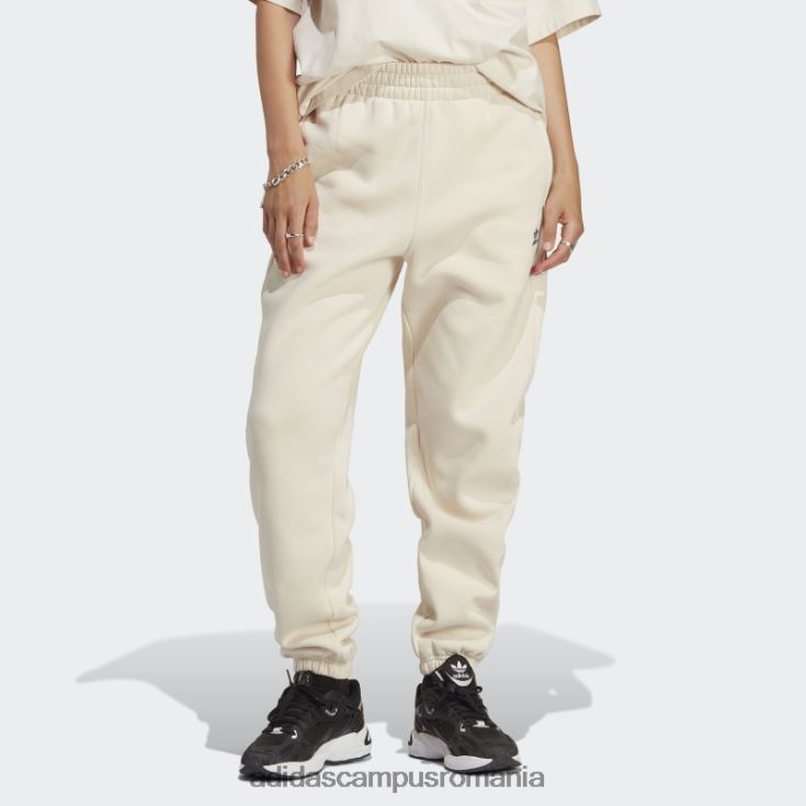 adidas campus romania pantaloni de jogging fleece essentials albi adidas femei alb J266N216554