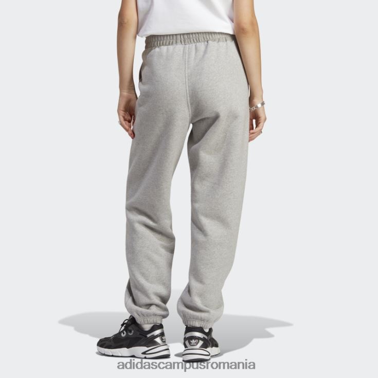 adidas campus romania pantaloni de jogging fleece essentials gri mediu femei gri mediu J266N22306
