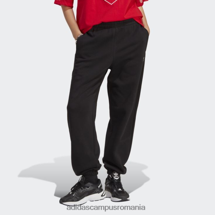 adidas campus romania pantaloni de jogging fleece essentials negri femei negru J266N28852
