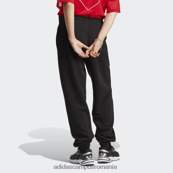 adidas campus romania pantaloni de jogging fleece essentials negri femei negru J266N28852